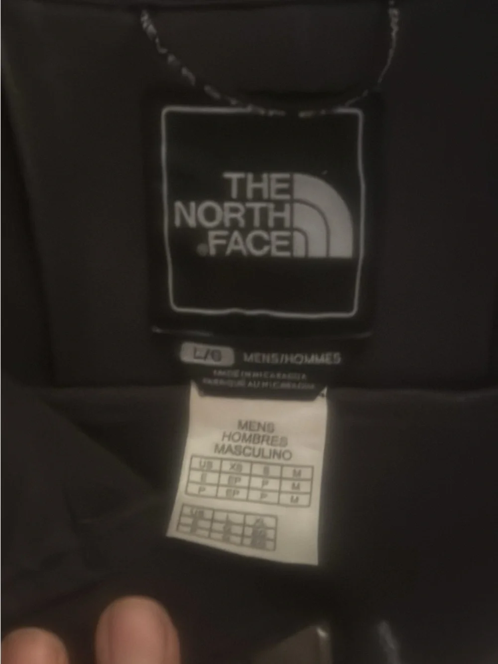 The North Face technical softshell